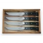 Stoneline 22508 Stainless Steel Steak Knives Set with Pakka Wooden Handle, Sharpener, Wooden Box, 4 pcs | Stoneline - 3
